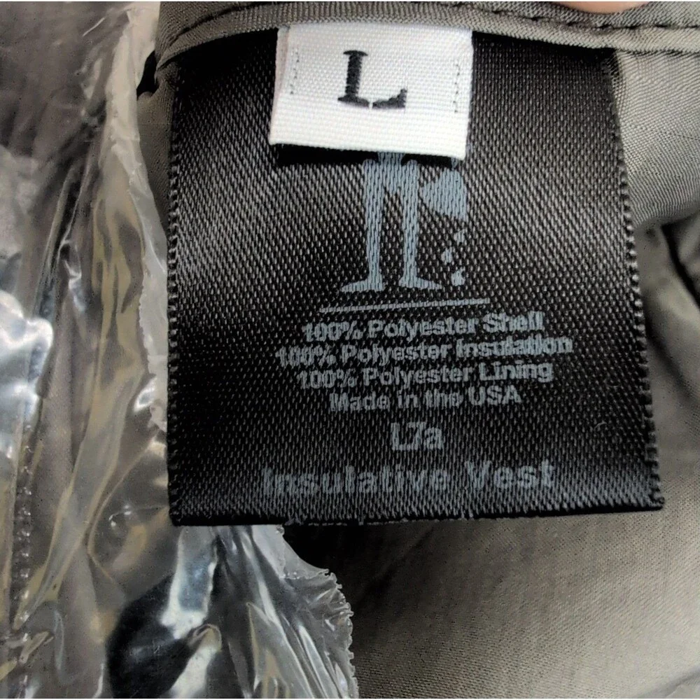Sekri PCU Level 7-A Insulated Vest Size Large Alpha Green Brand New Style 116